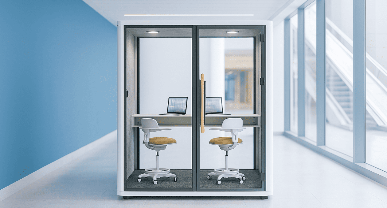 Independent office pod, a great choice for private work