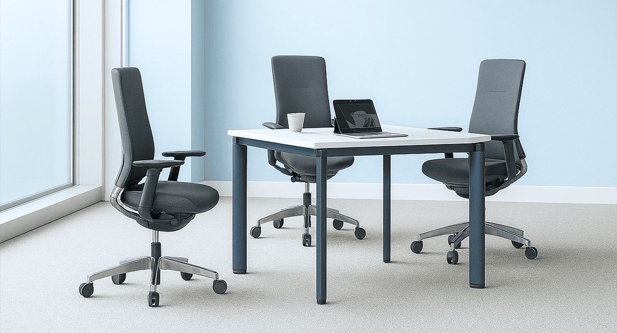 Simple conference table set, practical for small - scale offices